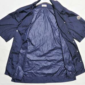 《送料無料・未使用》＜定価47,300円＞MONCLER モンクレール CAMICIA オープンカラーシャツ サイズ：L カラー：Navy/UNITED ARROWSの画像3