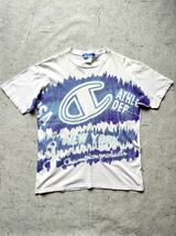 ☆★ 90s USA製 CHAMPION BIG LOGO PRINT TEE OLD VINTAGE アメリカ製 チャンピオン ビッグロゴ プリントTシャツ オールド ビンテージ ☆★_画像10