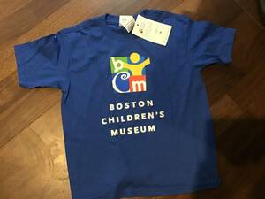 Boston Children*s Museum blue ti shirt 4 -years old / New York children*s Museum