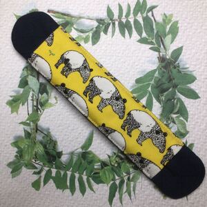 ハンドメイド 水筒紐カバー バク 動物 園児 小学生 キッズ