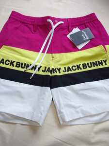  pink L size 5 Jack ba knee short pants men's Golf wear 