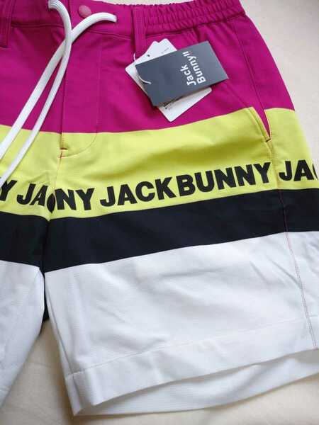 ピンク Mサイズ4 ジャックバニー ショートパンツ メンズ ゴルフウェア