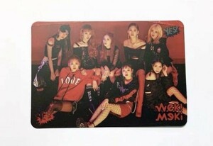 weki meki 香港公式yesカード トレカ 45