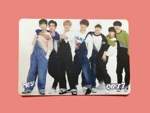 GOT7 香港公式yesカード トレカ 22