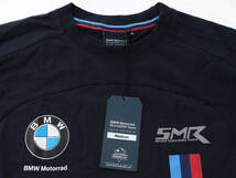 希少！！【BMW motorrad】World Super Bike オフィシャル 紺色Tシャツ 【L】綿（検：WSBK motoGP Super Bike BMW S1000RR TOM SYKES ）_画像10