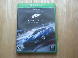 Forza Motorsport 6 　XboxOne　（ケースに難あり）【全国送料180円】