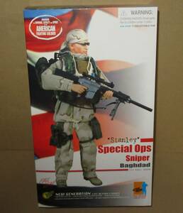 G.I.JOE　 DRAGON 1/6　Special Ops Sniper &#34;Stanley&#34; バクダッド　2003年　米軍特殊部隊狙撃兵　やまと