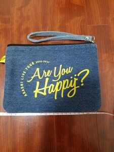 お値下げ　嵐ポーチ　Are you Happy? 