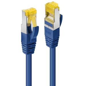 LINDY Cat.7 S/FTP LSZHネットワークケーブル、両端RJ45付、ブルー、2m(型番:47279) LANケーブル