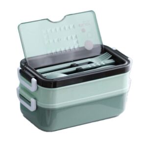 保温弁当箱 ランチボックス お弁当箱 おべんとう箱 電子レンジ加熱お 弁当箱 大容量 漏れ防止 食器付き 人気 二段 ファースト