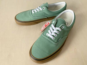 27cm 緑 バンズ エラ ガムソール VANS ERA GUM BASIL/TRUE WHITE US9/27cm VN0A54F19M0