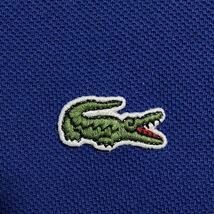 【人気アイテム】ラコステ LACOSTE 半袖 ポロシャツ ビッグサイズ 6 ブラック ワニ 22-132_画像5