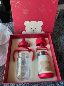 スタバ サーモス 海外限定 クマちゃん ベビータンブラー ステンレスボトル