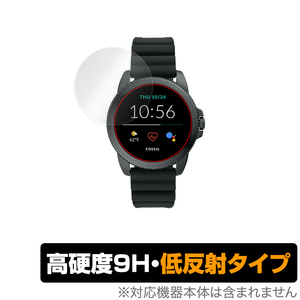 FOSSIL ジェネレーション5E 44mm 保護 フィルム OverLay 9H Plus for フォッシル ジェネレーション5E スマートウォッチ 9H 高硬度 低反射