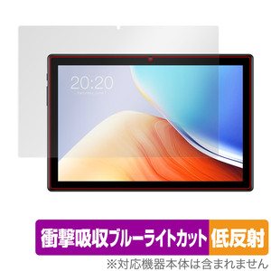 Teclast M40S 保護 フィルム OverLay Absorber 低反射 for テクラスト タブレット M40S 衝撃吸収 反射防止 ブルーライトカット 抗菌