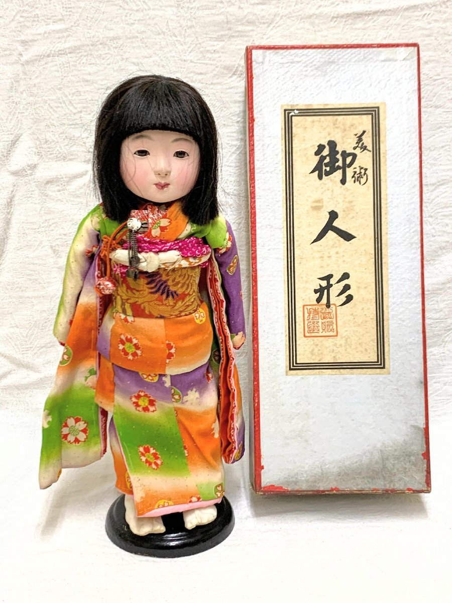 市松人形 京人形 人形液 昭和初期 52cm sandiegokidsdentist.com