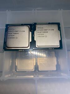CPU Intel Core i7 4790 2枚セット 【売り切り】