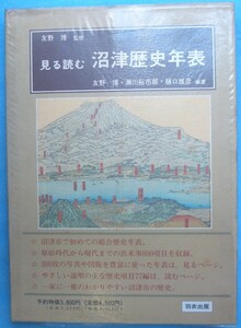 ☆☆★見る読む沼津歴史年表 友野博・瀬川裕市郎・樋口雄彦編著 羽衣出版