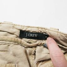 00's Jクルー J.CREW コットン リネン ミリタリー カーゴショーツ 茶 (34) ブラウン系 00年代 旧タグ オールド_画像8