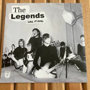 THE LEGENDS、call it ours、7インチレコード、インディロック、indie rock、ギターポップ