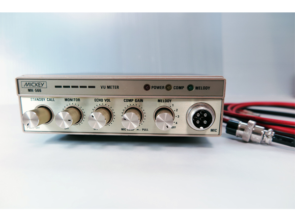 MICKEY ミッキー MK-565E マイクコンプレッサー 電源入りました。 www