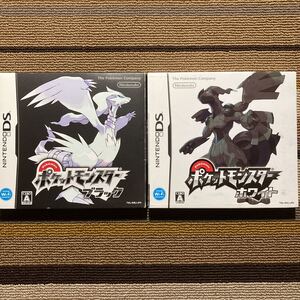 DS ポケットモンスターブラックホワイト 2本セット BW
