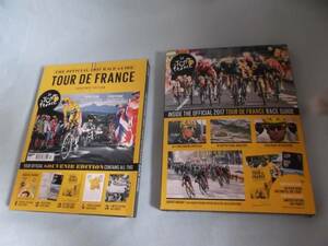  tool do France 2017 official race guide program map hi -stroke Lee book wallpaper course map photograph navy blue ta doll f room English 