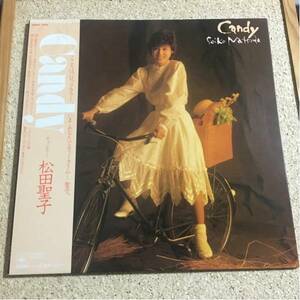 松田聖子 CANDY 帯付 レコード LP