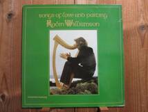 オリジナル!! Robin Williamson / Songs Of Love And Parting / UK盤_画像1