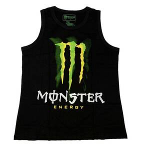 MONSTER ENERGY モンスターエナジー Mロゴ タンクトップ（ブラック）(XXL)【並行輸入品】