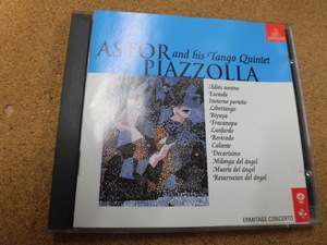 輸入盤CD ASTOR PIAZZOLLA AND HIS TANGO QUITET