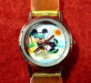 DN64)* исправно работает наручные часы *Disney Mickey SEGA Disney * Mickey * пляж ..
