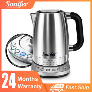  new commodity electric coffee kettle 1.7l temperature control attaching intelligent teapot warm function 