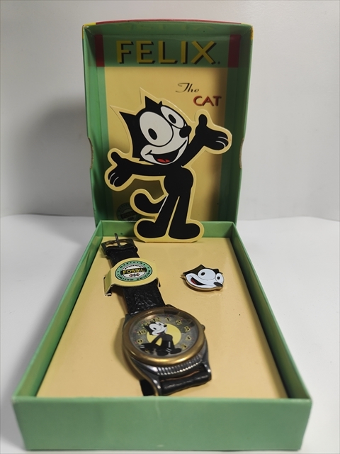 Yahoo!オークション -「felix the cat 時計」の落札相場・落札価格