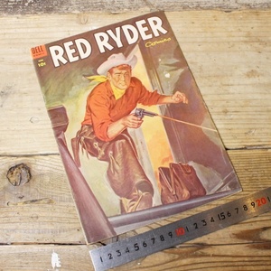 50s красный rider комикс RED RYDER comics No.131 1954 год индеец Western American Comics 