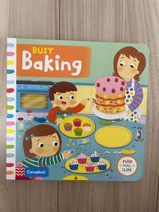 英語絵本 しかけ絵本 busy baking