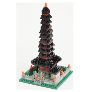 ナノブロック ウルンダヌブラタン寺院 nanoblock Ulun Danu Beratan Temple 海外限定（インドネシア限定）