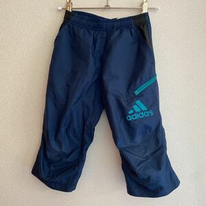 アディダス　パンツ　シャカパン　110 ネイビー　ジュニア　キッズ　子供　シャカシャカ ハーフパンツ adidas