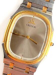【SEIKO】 セイコー CREDOR クレドール 9570-5170 腕時計 18KT SS クォーツ 稼働