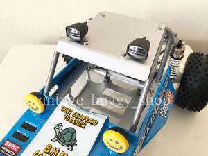タミヤ ワイルドワン アタックバギー ◆レア◆アルミ ルーフ / 屋根 検 田宮 TAMIYA blockhead motors ビンテージ バギー