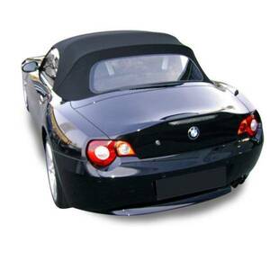 即決！BMW Z4 2003-2008年 ソフトトップ 幌 黒 熱線付ガラスウィンドウ