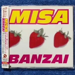 ☆レア盤☆ MISA ミサ - BANZAI バンザイ 12トラック収録 リミックス トランス ユーロビート クラブ パラパラ