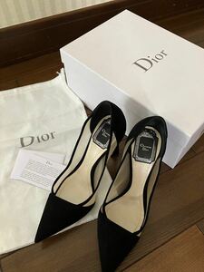 Dior クリスチャンディオール パンプス サンダル 黒