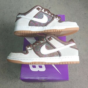 Nike SB Dunk Low PRM Brown Paisley 27cm