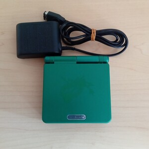 ゲームボーイアドバンスSP レックウザ 本体 ACアダプター GBA 換装品