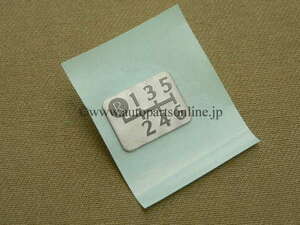 11x22mm 6F 6速 6MTM 6MT ギア ギヤ シフト 表示 プレート GENUINE PARTS トヨタ 純正 部品 TOYOTA LEXUS レクサス decal sticker label