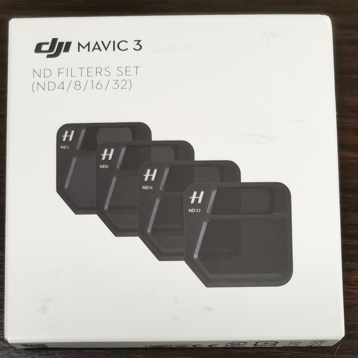 新品未開封】DJI Mavic 3 ND Filters Set (ND64/128/256/512) Grey