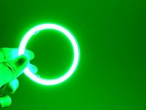  high luminance COB lighting ring 95Φ green ( green ) 2 ps set[2334]