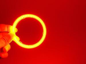  high luminance COB lighting ring 60Φ red ( red ) 2 pcs insertion .[2334]