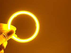  high luminance COB lighting ring 110Φ yellow ( yellow color ) 2 pcs insertion .[2334]